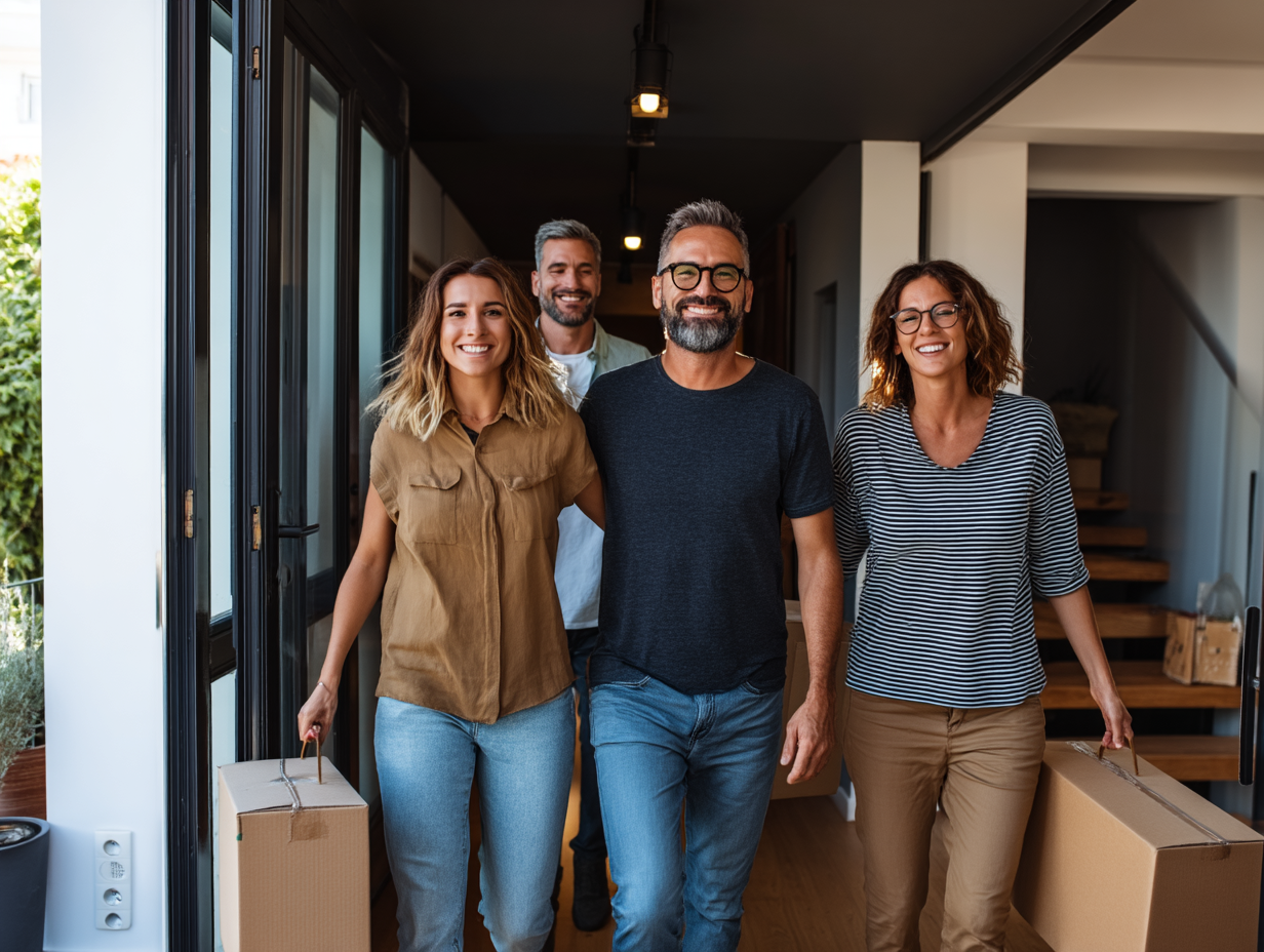 Getting the right help for moving home — removals team, friends and professionals